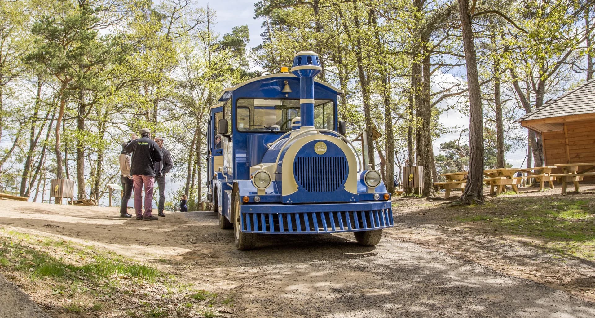 Visite guidée en petit train